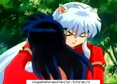 ador momentele cand kagome il saruta pe inuyasha :rusine:  :rusine:  este soper ma face sa plang
