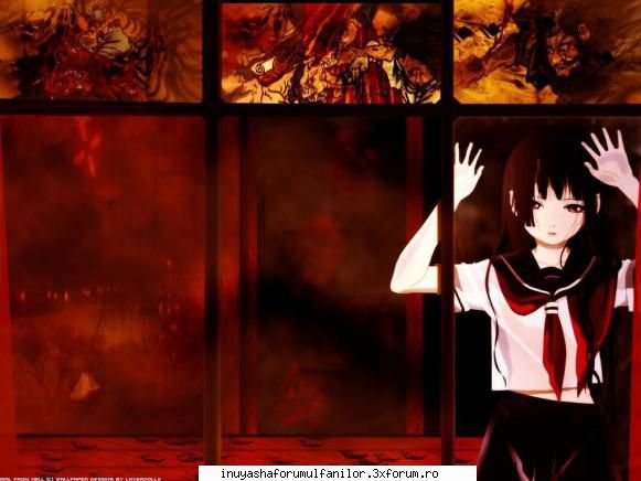 hell girl jigoku shoujo jigoku cunoscut asemenea și jigoku girl from hell, hell girl (�n fata